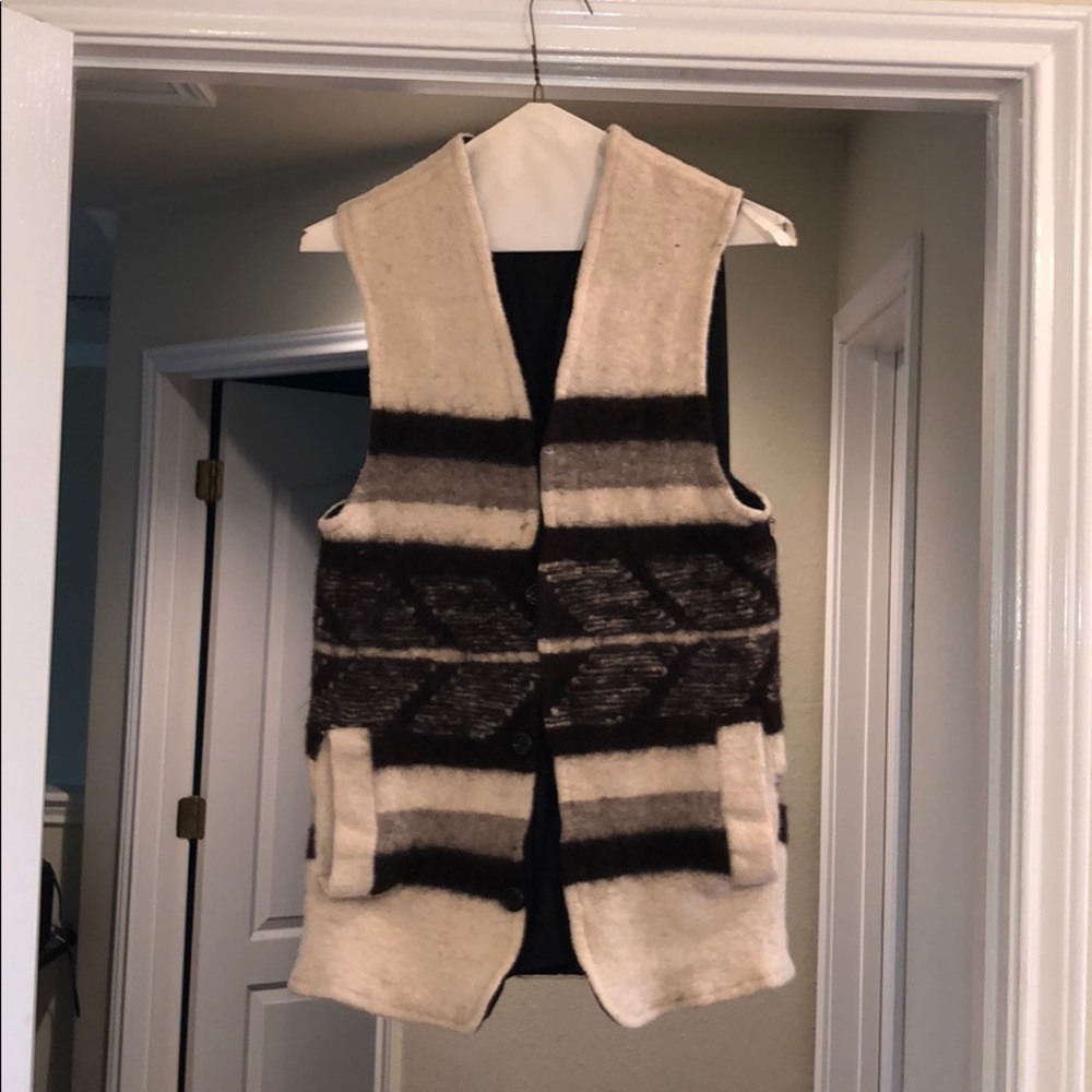 Wool vest